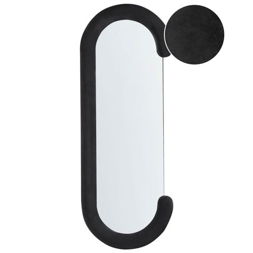 Miroir LOCHES Velours Noir