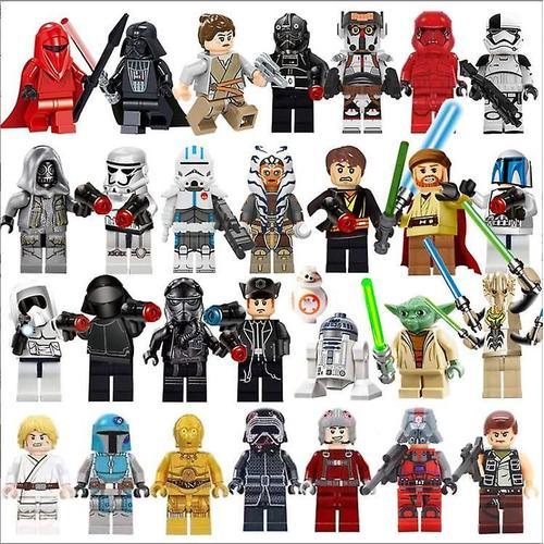 29 Nouvelles Figurines De Blocs De Construction De La Collection Mini Star Wars Luke Dark Vador Matre Jedi Yoda Mandalorian Jouets Meilleurs Cadeaux De Nol Pour Les Enfants