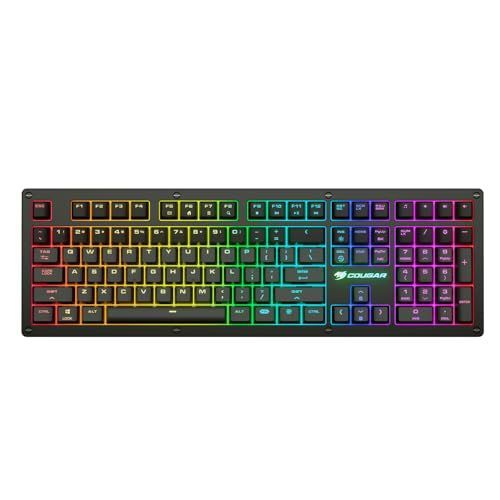 Cougar Clavier Gamer mécanique ( Red Mid-Switch) Puri RGB (Noir)