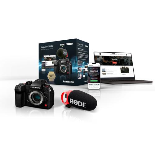 Panasonic Pack Hybride Lumix GH6 nu Noir