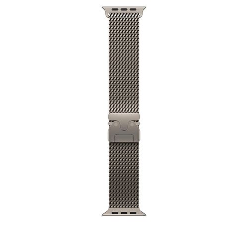 Apple - Boucle Pour Montre Intelligente - 49 Mm - Taille Medium - Naturel