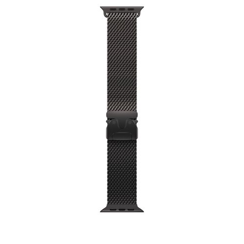Apple - Boucle Pour Montre Intelligente - 49 Mm - Taille Medium - Noir