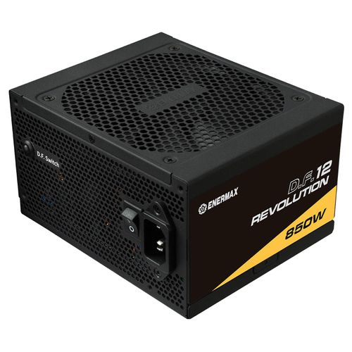 Enermax Revolution D.F. 12 ETV850G - Alimentation PC Modulaire - ATX12V 3.1 - 80 PLUS Gold - CA 100-240 V - 850 Watt