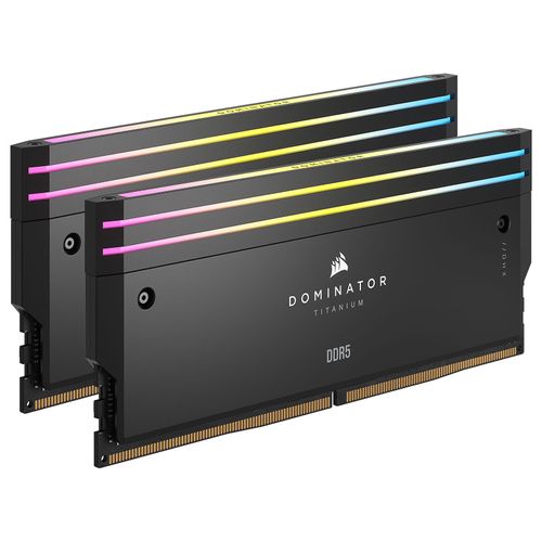 CORSAIR Dominator Titanium DDR5 RGB 96 Go (2 x 48 Go) 7000 MHz CL40