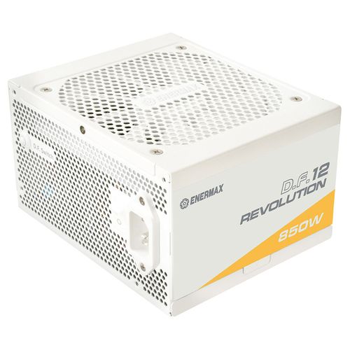 Enermax Revolution D.F. 12 ETV850G-W - Alimentation PC Modulaire - ATX12V 3.1 - 80 PLUS Gold - CA 100-240 V - 850 Watt - blanc