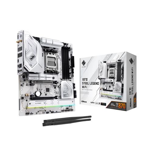 ASROCK Carte Mère X870E Steel Legend WiFi (AM5)