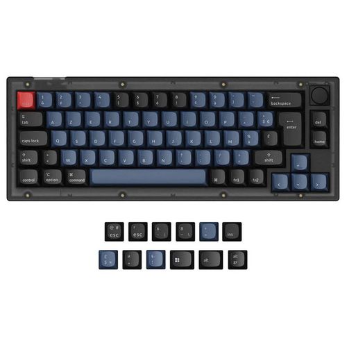 Key V2 65% Frost Black Rgb Key Brown H V2-c3-de