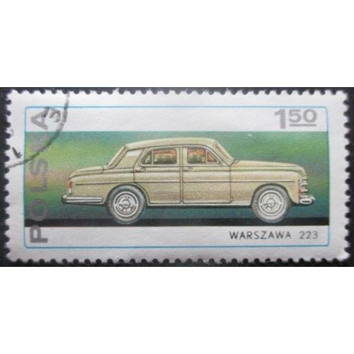 Pologne N°2300 Voiture Oblitéré