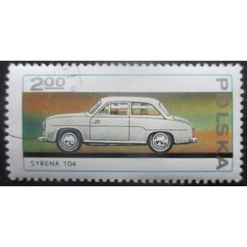 Pologne N°2301 Voiture Oblitéré