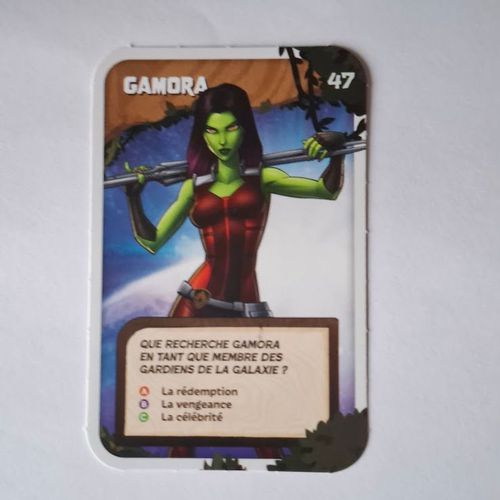 Carte Leclerc Marvel 2024 - Gamora 47