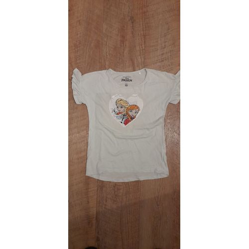 T-Shirt Fille C&a La Reine Des Neiges 10 Ans