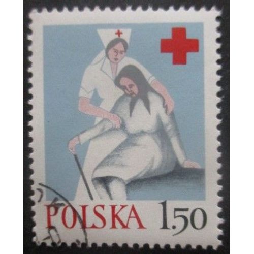 Pologne N°2315 Croix Rouge Oblitéré