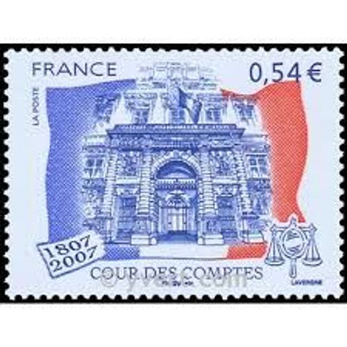 Bicentenaire De La Cour Des Comptes Année 2007 N° 4028 Yvert Et Tellier Luxe