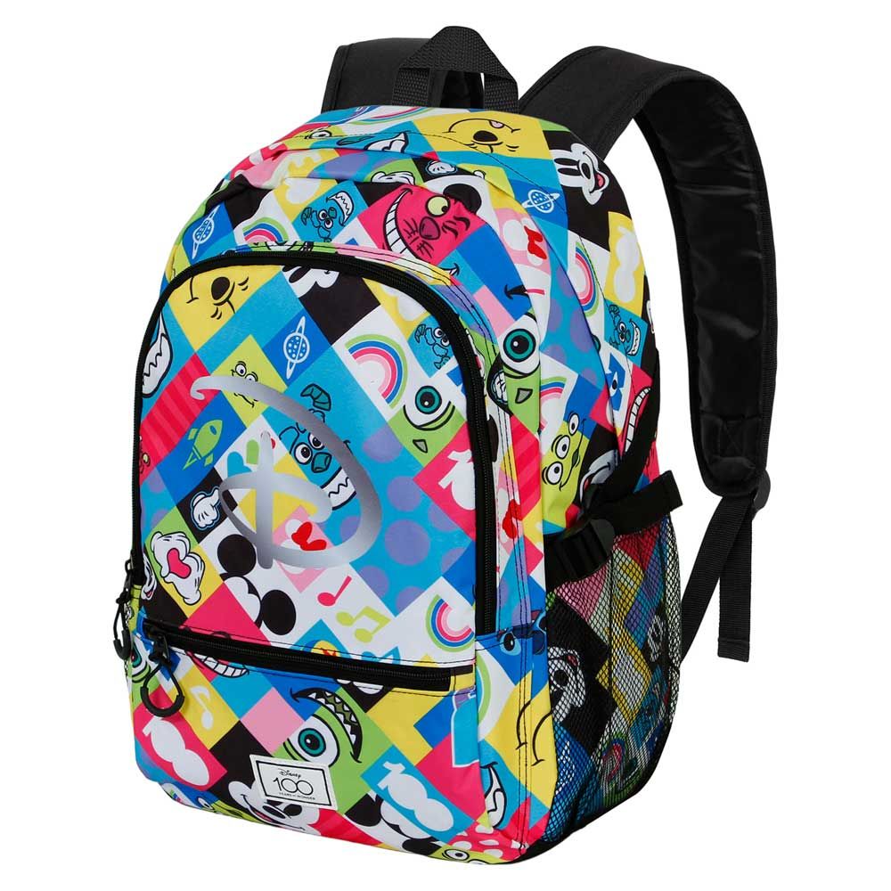 Disney 100 Collage Sac à dos Fight FAN 2.0, Multicolore
