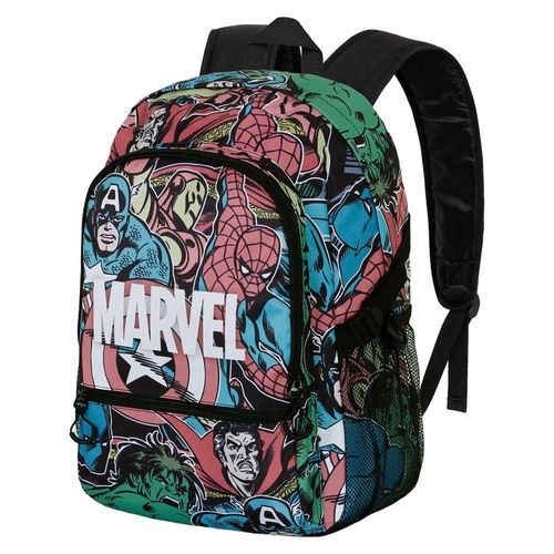 Marvel Heroes Sac à dos Fight FAN 2.0, Multicolore