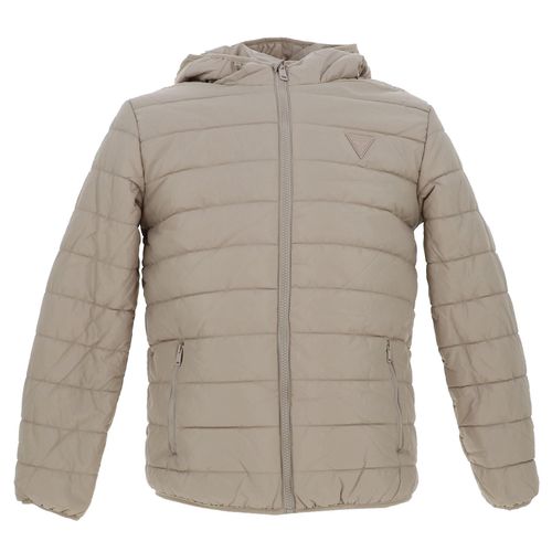 Doudounes Synthétiques Guess Hooded Ls Padded Puf Beige