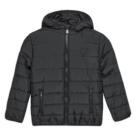 Doudounes Synthétiques Guess Hooded Ls Padded Puf Noir