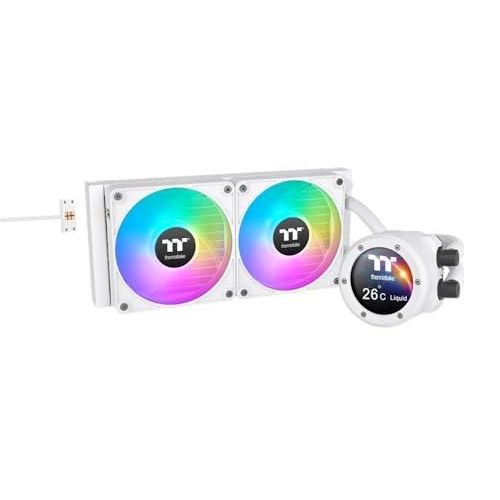 THERMALTAKE Kit Watercooling AIO TH V2 Ultra EX RGB - 240mm (Blanc)