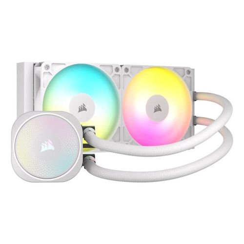 CORSAIR Kit Watercooling AIO Nautilus RGB - 240mm (Blanc)
