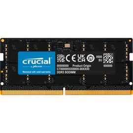 Crucial 32 Go SO DIMM 262 broches - 5600 MHz / PC5-44800 - CL46 - CT32G56C46S5T