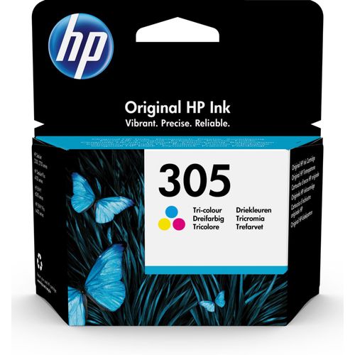 HP 305 - 2 ml - couleur (cyan, magenta, jaune) - original - cartouche d'encre - pour Deskjet 23XX, 27XX, 28XX, 41XX, 42XX; DeskJet Plus 41XX; ENVY 60XX, 64XX; ENVY Pro 64XX