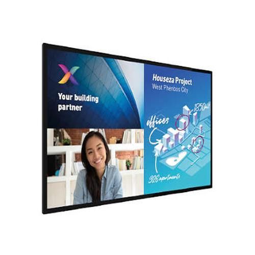 Philips 86BDL6051C - Classe de diagonale 86" (85.6" visualisable) - C-Line écran LCD rétro-éclairé par LED - signalétique numérique interactive - avec écran tactile (multi-touches) - 4K UHD...
