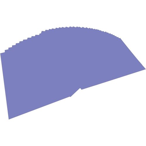 Folia Pack De 100 Papier De Couleur A4 130g Bleu Violette
