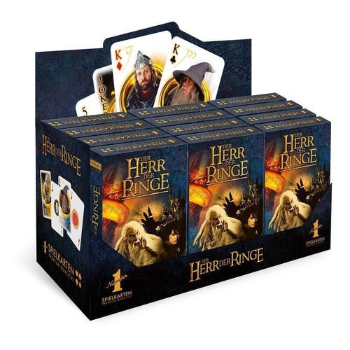 Le Seigneur Des Anneaux Présentoir Jeux De Cartes Number 1 (12) *Alle
