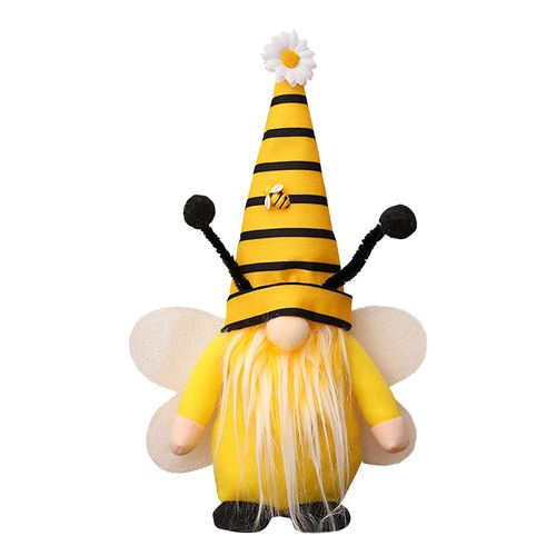 Cadeaux De Mardi Gras Journée De L¿Abeille Décorative Avec Des Ornements De Poupée Rudolph Ornements De Poupée Abeille Jaune 245550