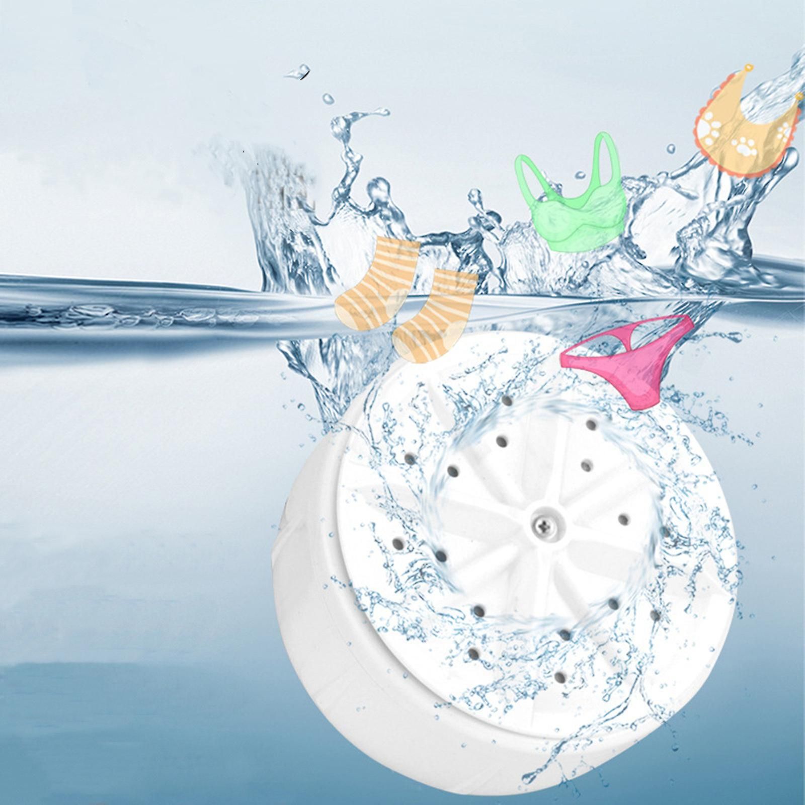 Portable Mini Lave-Linge Mini Lavage 3 En 1 Lave-Vaisselle Mini Vag...