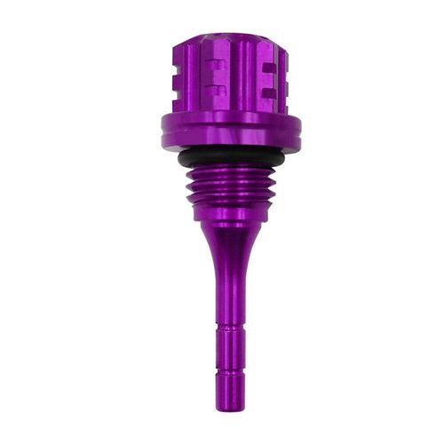 Bouchon De Remplissage De Jauge D'huile Moteur De Moto,Accessoires De Moto En Alliage D'aluminium Cnc Pour Dean 6 Bws 125cc - Type Violet