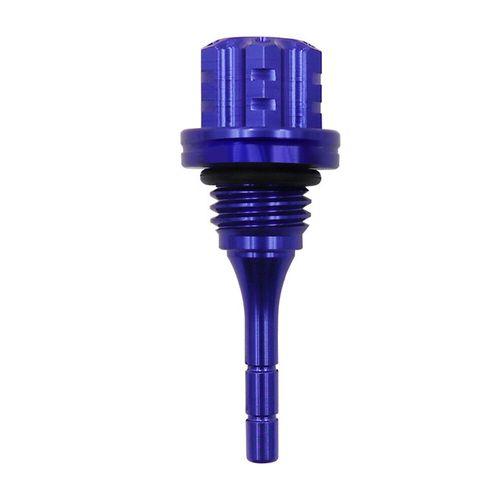 Bouchon De Remplissage De Jauge D'huile Moteur De Moto,Accessoires De Moto En Alliage D'aluminium Cnc Pour Dean 6 Bws 125cc - Type Bleu