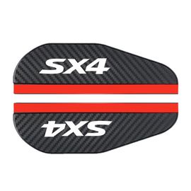 Rétroviseur Latéral De Voiture En Fibre De Carbone,Visière De Pluie,Pour Suzuki Alto Jimny Ignis Baljosé Sx4 Samurai,2 Pièces - Type Sx4