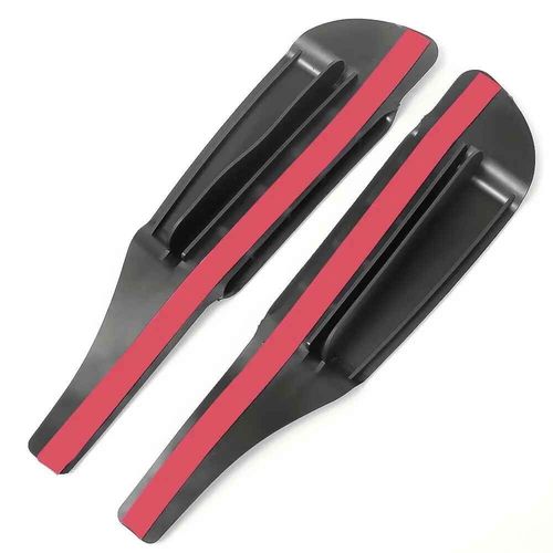 Rétroviseur De Voiture Universel Avec Guide D'air,Sourcils De Pluie,Bouclier Anti-Pluie,Type Séché À L'air,Camion - Type 2pcs Black