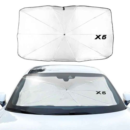 Parasol Intérieur De Pare-Brise De Voiture,Accessoires De Protection Automatique,Pare-Soleil,Parapluie Pour Bmw X5 G05 E53 E70 Bronche84 Tage G02 Bery X6 X2 X7 - Type For X6