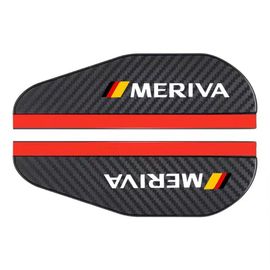 Rétroviseur De Voiture En Fibre De Carbone,Eyebloggrain Cover,Opel Adam Astra Chlorcorsa Crossland X Insignia Mokka Vivaro Opc,2 Pièces - Type Meriva