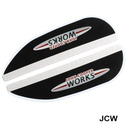 Juste De Protection Contre La Pluie Pour Rétroviseur De Voiture,Pare-Soleil,Pare-Soleil Pour Mini Cooper R53,R55,R56,R60,R61,F54,F55,F56,F60,2 Pièces - Type Jcw