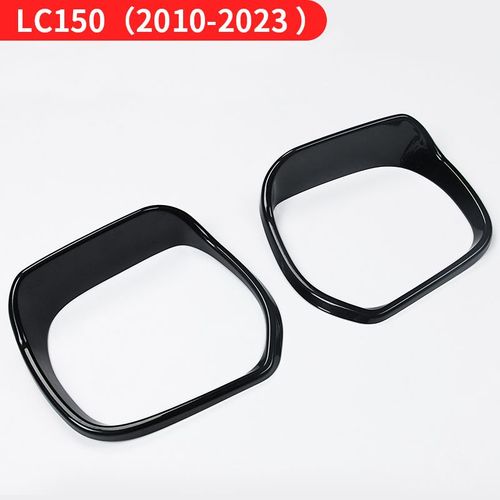 Rétroviseur Pour Toyota Land Cruiser Prado 2008 2021 Lc150 Lc200,Couvercle Étanche,Accessoires Extérieurs,Sourcils De Pluie,150 - 200 - Type Lc150 Black