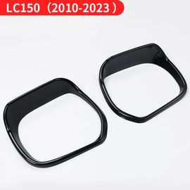 Rétroviseur Pour Toyota Land Cruiser Prado 2008 2021 Lc150 Lc200,Couvercle Étanche,Accessoires Extérieurs,Sourcils De Pluie,150 - 200 - Type Lc150 Black