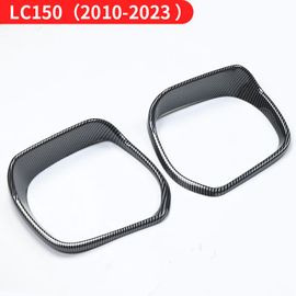 Rétroviseur Pour Toyota Land Cruiser Prado 2008 2021 Lc150 Lc200,Couvercle Étanche,Accessoires Extérieurs,Sourcils De Pluie,150 - 200 - Type Lc150 Fiber Pattern