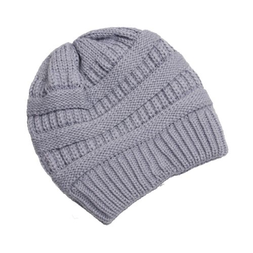 Bonnets Monochromes Pour Femmes,Bonnet En Laine,Chapeaux Chauds,Bonnet Skullies,Mode Automne Et Hiver,25 Documents
