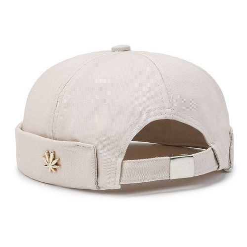 Chapeaux Docker Portables Sans Bord En Coton Pour Hommes,Casquette Vintage,Bonnet Polyvalent,Chapeaux Hip Hop Japonais Ins,Été