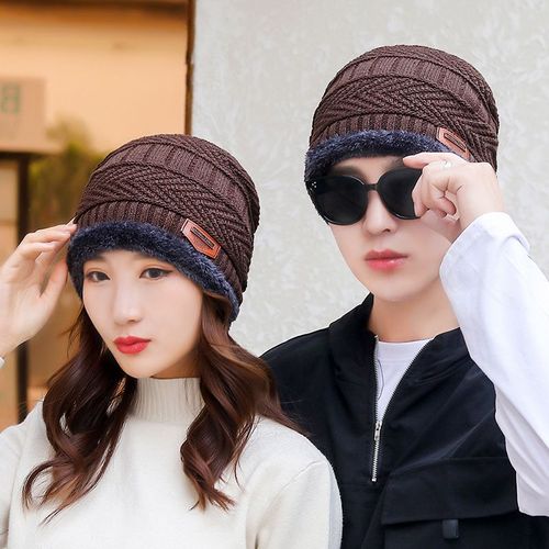 Bonnets Sans Bord Coupe-Vent Pour Hommes Et Femmes,Bonnets Optiques Chauds,Casquette Skullies Pour Hommes,Chapeaux D'hiver