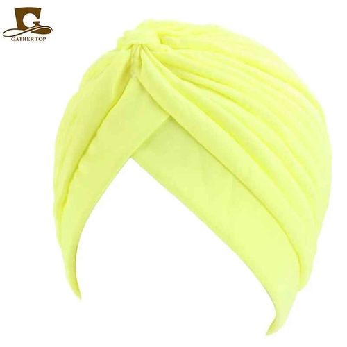Divas-Turban Extensible Avec Pendentif Perlé Pour Femme,Chapeau Enveloppant,Vêtements De Sauna De Luxe,