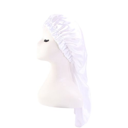 Bonnet De Nuit En Satin Extra Large Pour Femme,Hijab Avec Large Bande Artificiel Astique,Tresses,Cheveux Bouclés 