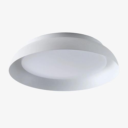 Plafonnier De Plafond Led Pour Extérieur En Acier Azanuy Blanc