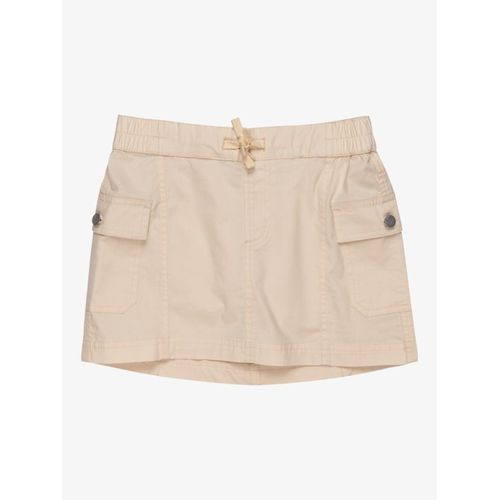 Glassy Horizon - Jupe Courte Pour Filles 4-16 Ans - Beige -