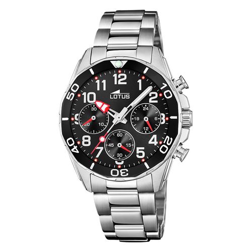 Montre Pour Enfants Lotus Youth En Acier Inoxydable Argenté Montre Classique Lotus Ul18858/2