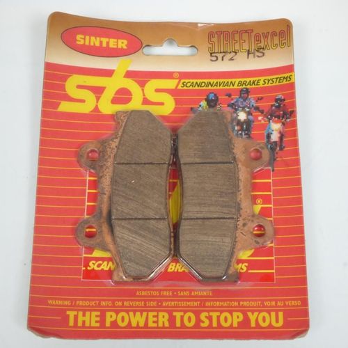 Plaquette De Frein Sbs Pour Scooter Honda 250 Cn Spazio 1987 À 1998 Avg / H/J/K/L/M/P/R/S/T/V/X Neuf