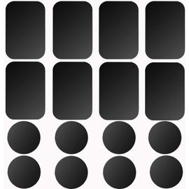 TRAHOO-Plaque m¿¿tallique adh¿¿sive 3M, ensemble auto-adh¿¿sif de plaque m¿¿tallique de